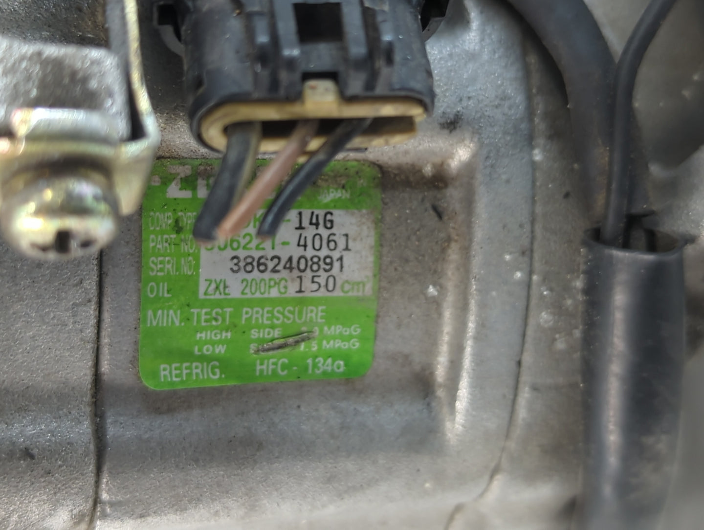 2004 Subaru Legacy Air Conditioning A/c Ac Compressor Oem - Oemusedautoparts1.com