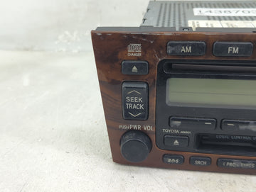 2000-2004 Toyota Avalon Radio AM FM Cd Player Receiver Replacement P/N:86120-AC132 12222139 Fits Fits 2000 2001 2002 2003 2004 OEM Used Auto Parts