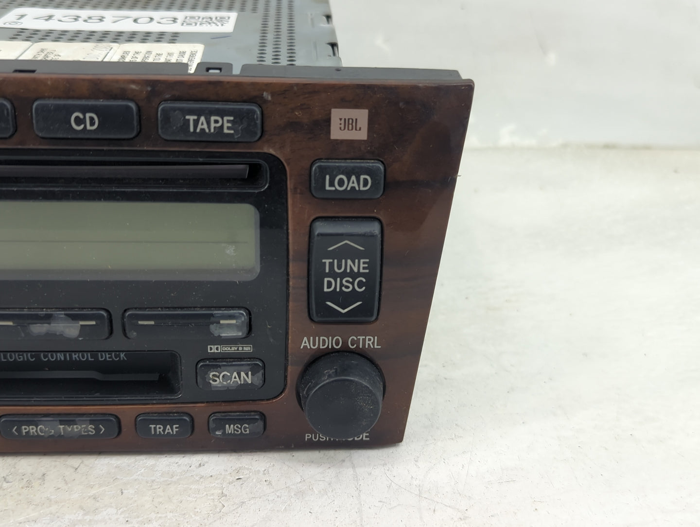 2000-2004 Toyota Avalon Radio AM FM Cd Player Receiver Replacement P/N:86120-AC132 12222139 Fits Fits 2000 2001 2002 2003 20
