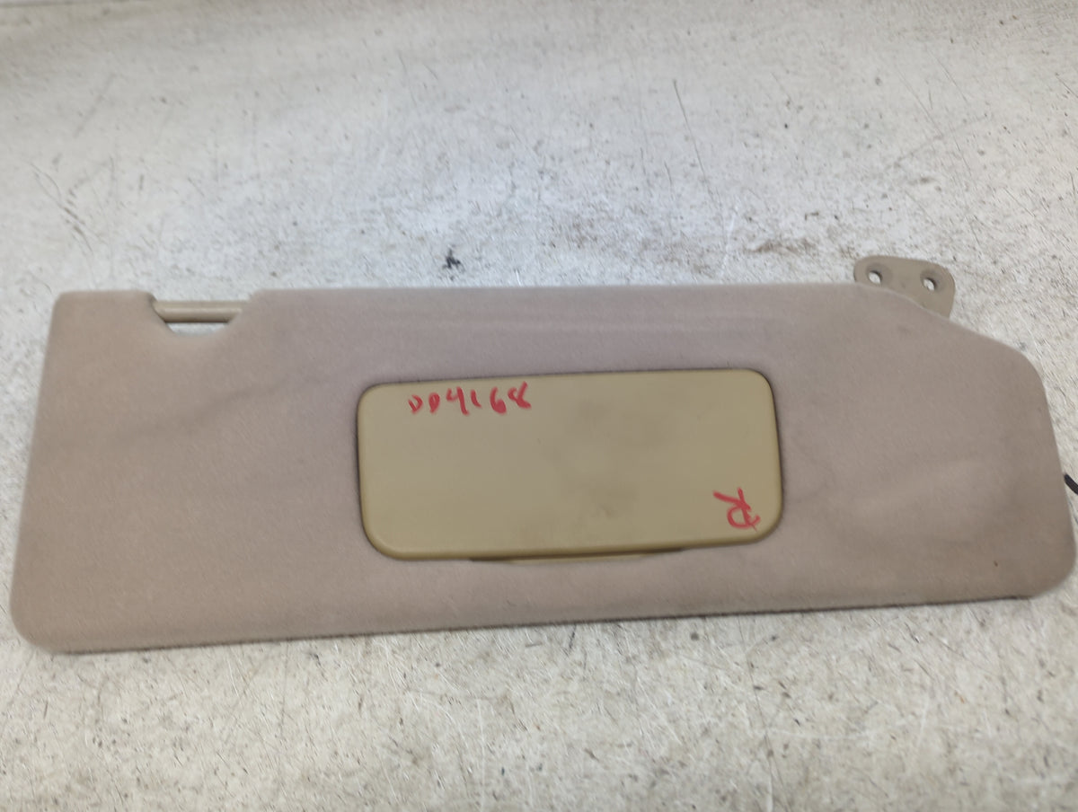 2004 Toyota Avalon Sun Visor Shade Replacement Passenger Right Mirror Fits OEM Used Auto Parts - Oemusedautoparts1.com