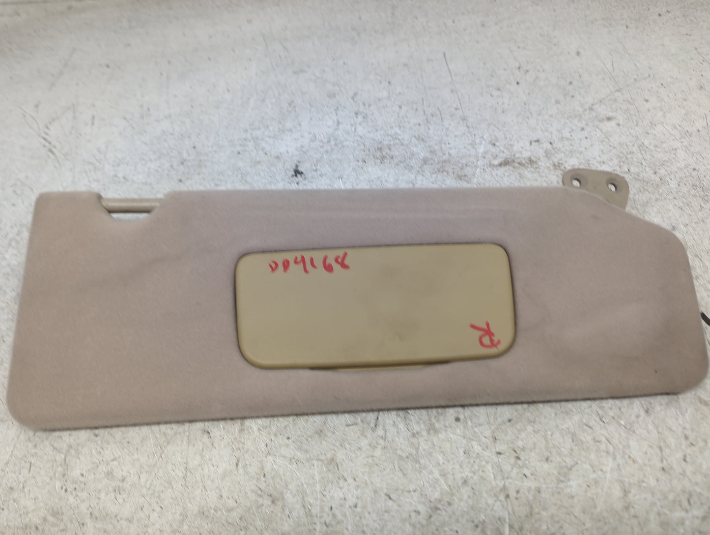 2004 Toyota Avalon Sun Visor Shade Replacement Passenger Right Mirror Fits OEM Used Auto Parts - Oemusedautoparts1.com