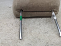 2004 Toyota Avalon Headrest Head Rest Rear Center Seat Fits OEM Used Auto Parts - Oemusedautoparts1.com