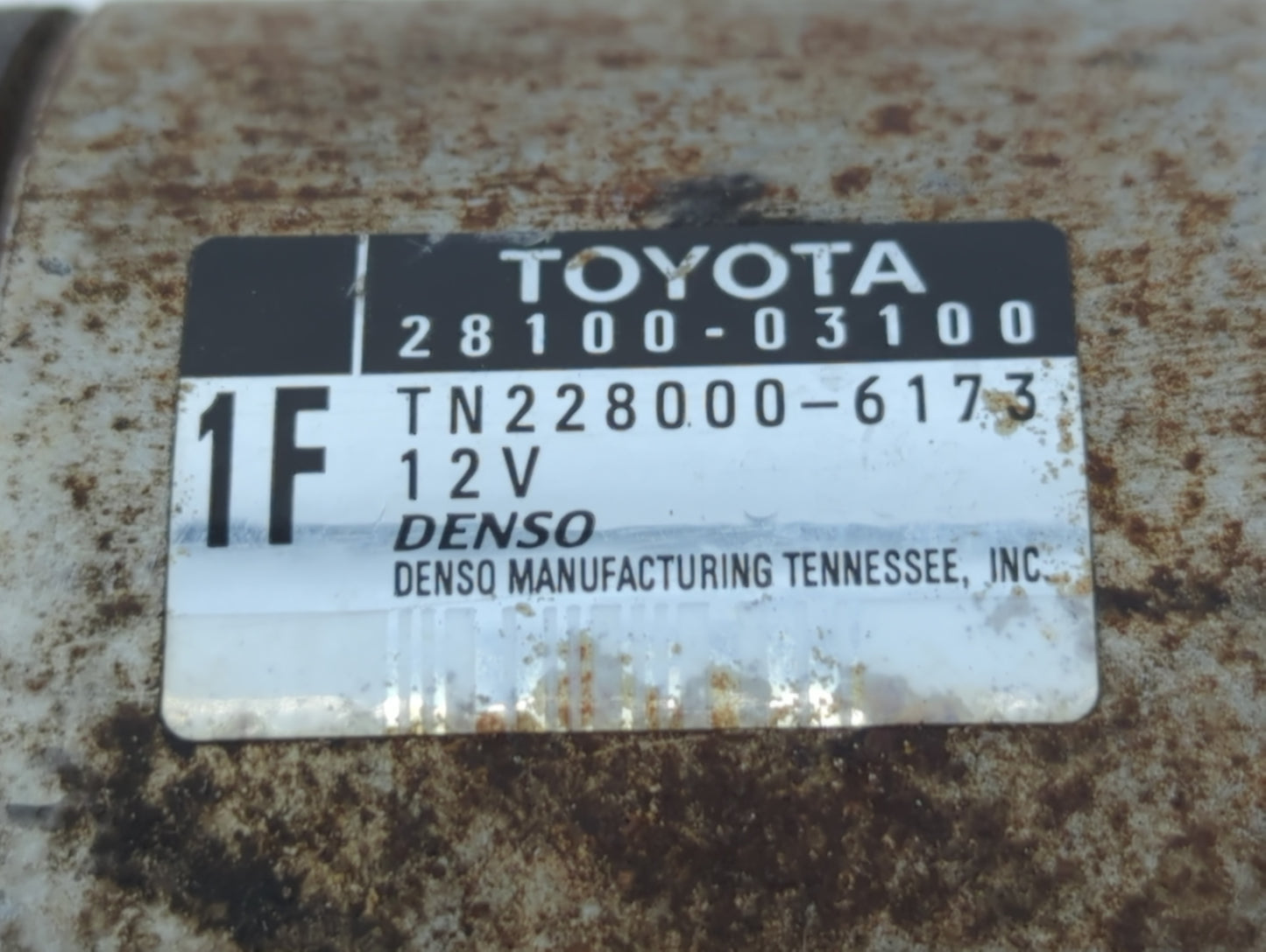 1995-2004 Toyota Avalon Car Starter Motor Solenoid OEM P/N:28100-03100 Fits OEM Used Auto Parts - Oemusedautoparts1.com