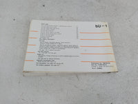 2004 Toyota Camry Owners Manual Book Guide P/N:01999-33616 OEM Used Auto Parts - Oemusedautoparts1.com
