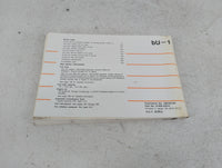 2004 Toyota Camry Owners Manual Book Guide P/N:01999-33616 OEM Used Auto Parts - Oemusedautoparts1.com