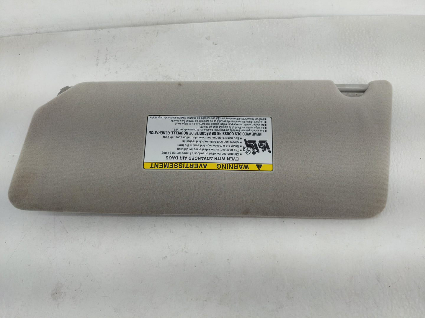 2002-2006 Toyota Camry Sun Visor Shade Replacement Passenger Right Mirror Fits Fits 2002 2003 2004 2005 2006 OEM Used Auto P