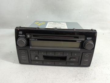 2002-2004 Toyota Camry Radio AM FM Cd Player Receiver Replacement P/N:86120-AA040 Fits Fits 2002 2003 2004 OEM Used Auto Par