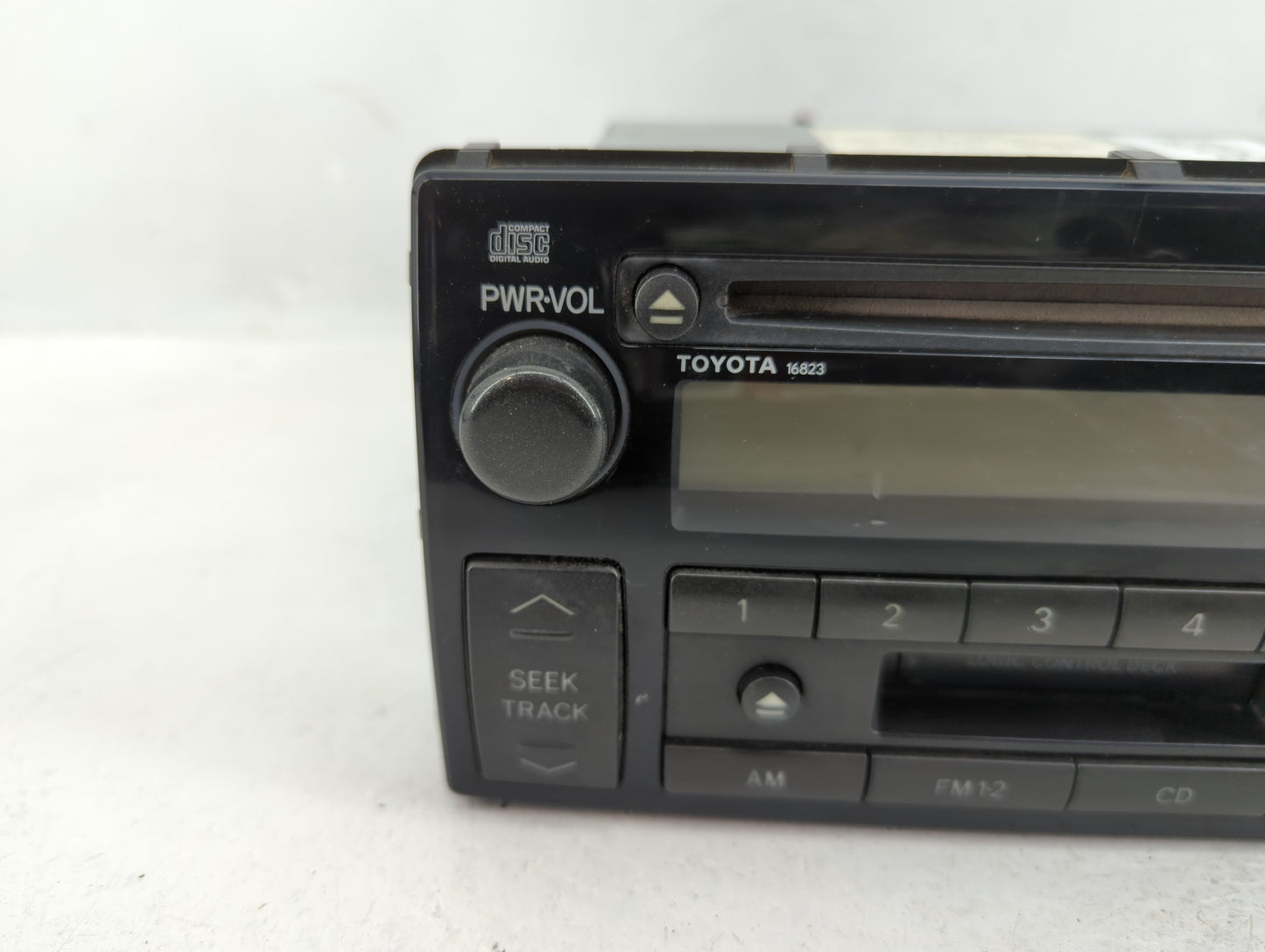 2004 Toyota Camry Radio AM FM Cd Player Receiver Replacement P/N:86120AA040 Fits OEM Used Auto Parts - Oemusedautoparts1.com