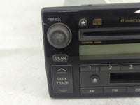 2002-2004 Toyota Camry Radio AM FM Cd Player Receiver Replacement P/N:86120-AA060 Fits Fits 2002 2003 2004 OEM Used Auto Par
