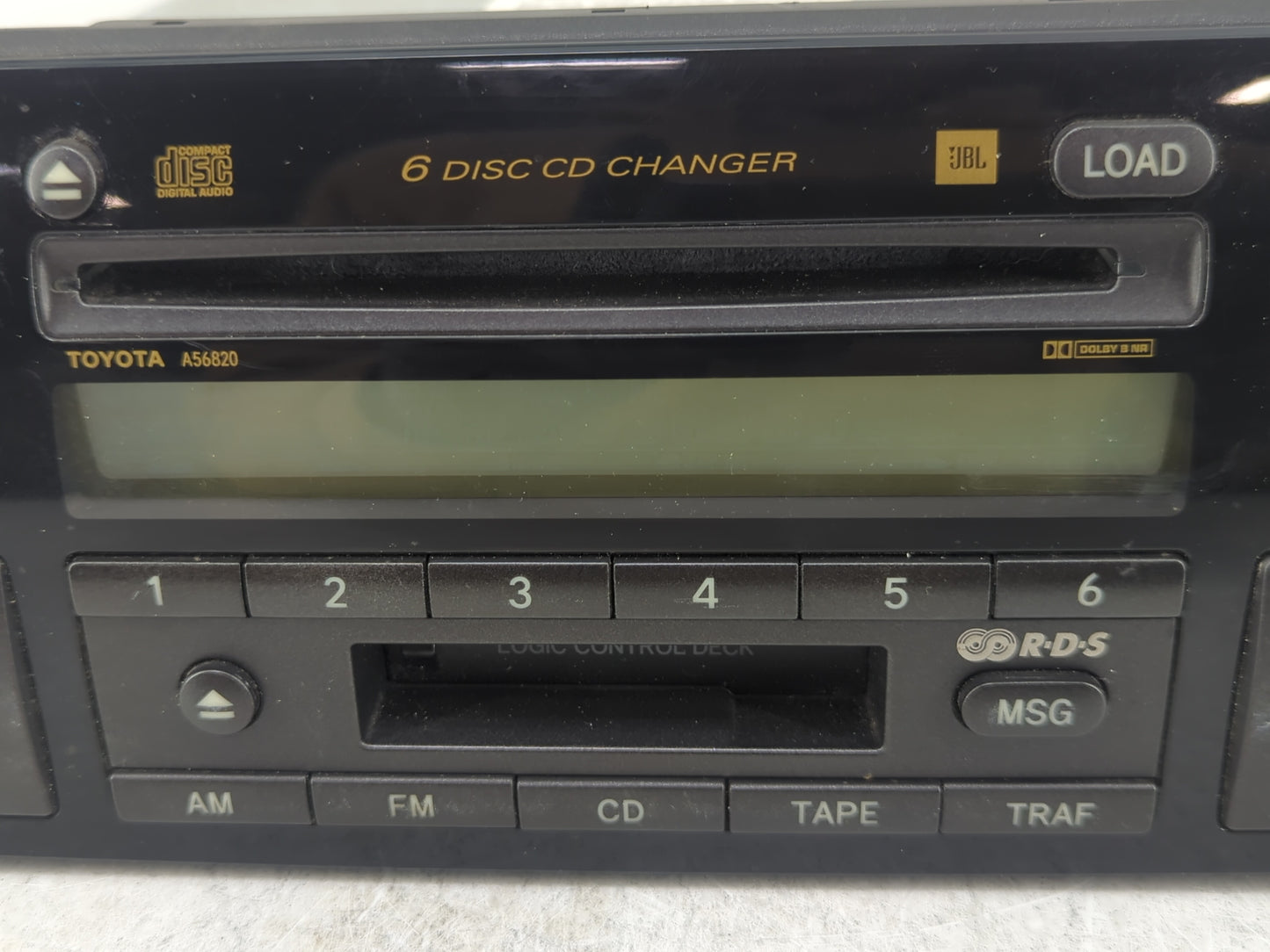 2002-2004 Toyota Camry Radio AM FM Cd Player Receiver Replacement P/N:86120-AA060 Fits Fits 2002 2003 2004 OEM Used Auto Par