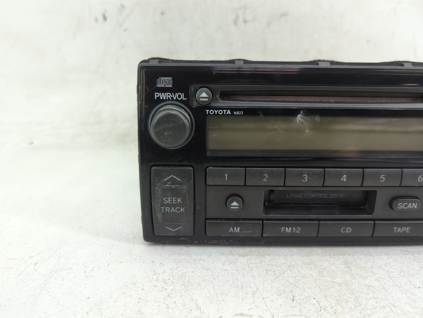 2002-2004 Toyota Camry Radio AM FM Cd Player Receiver Replacement P/N:122000-3210D101 86120-AA040 Fits Fits 2002 2003 2004 O