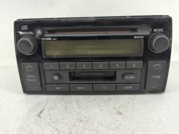 2002-2004 Toyota Camry Radio AM FM Cd Player Receiver Replacement P/N:86120-AA040 Fits Fits 2002 2003 2004 OEM Used Auto Par