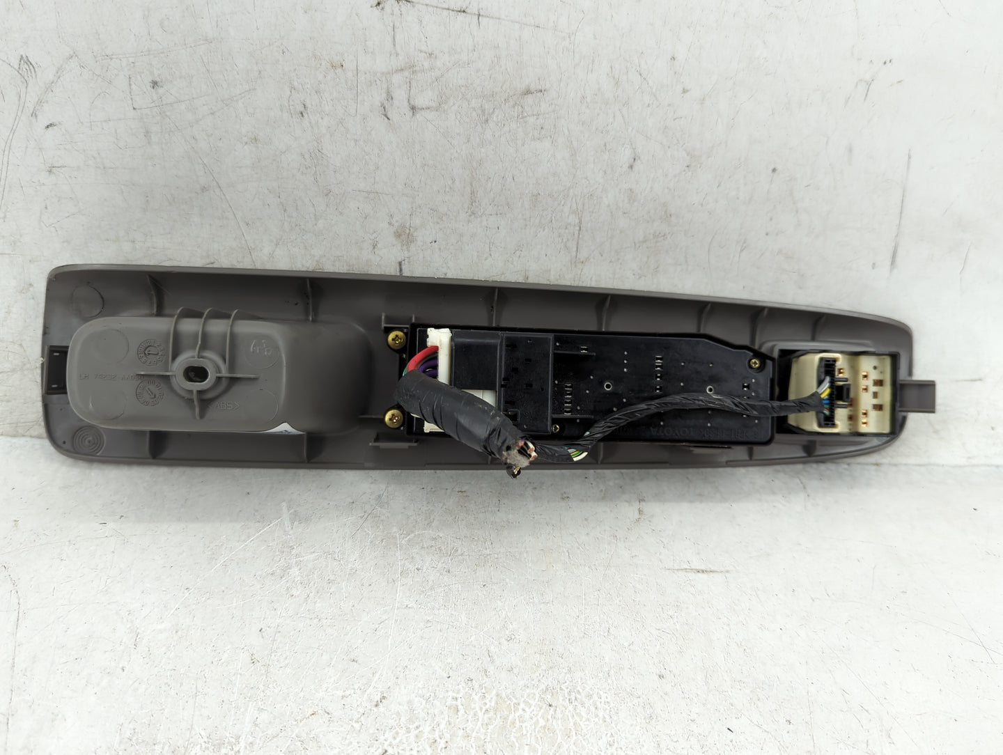 2002-2006 Toyota Camry Master Power Window Switch Replacement Driver Side Left P/N:74232-AA050 Fits OEM Used Auto Parts - Oe