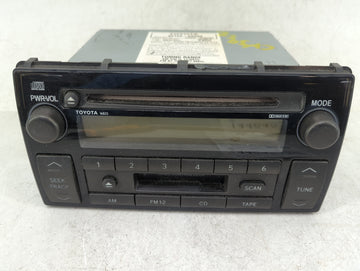 2002-2004 Toyota Camry Radio AM FM Cd Player Receiver Replacement P/N:86120-AA040 16823 Fits Fits 2002 2003 2004 OEM Used Au