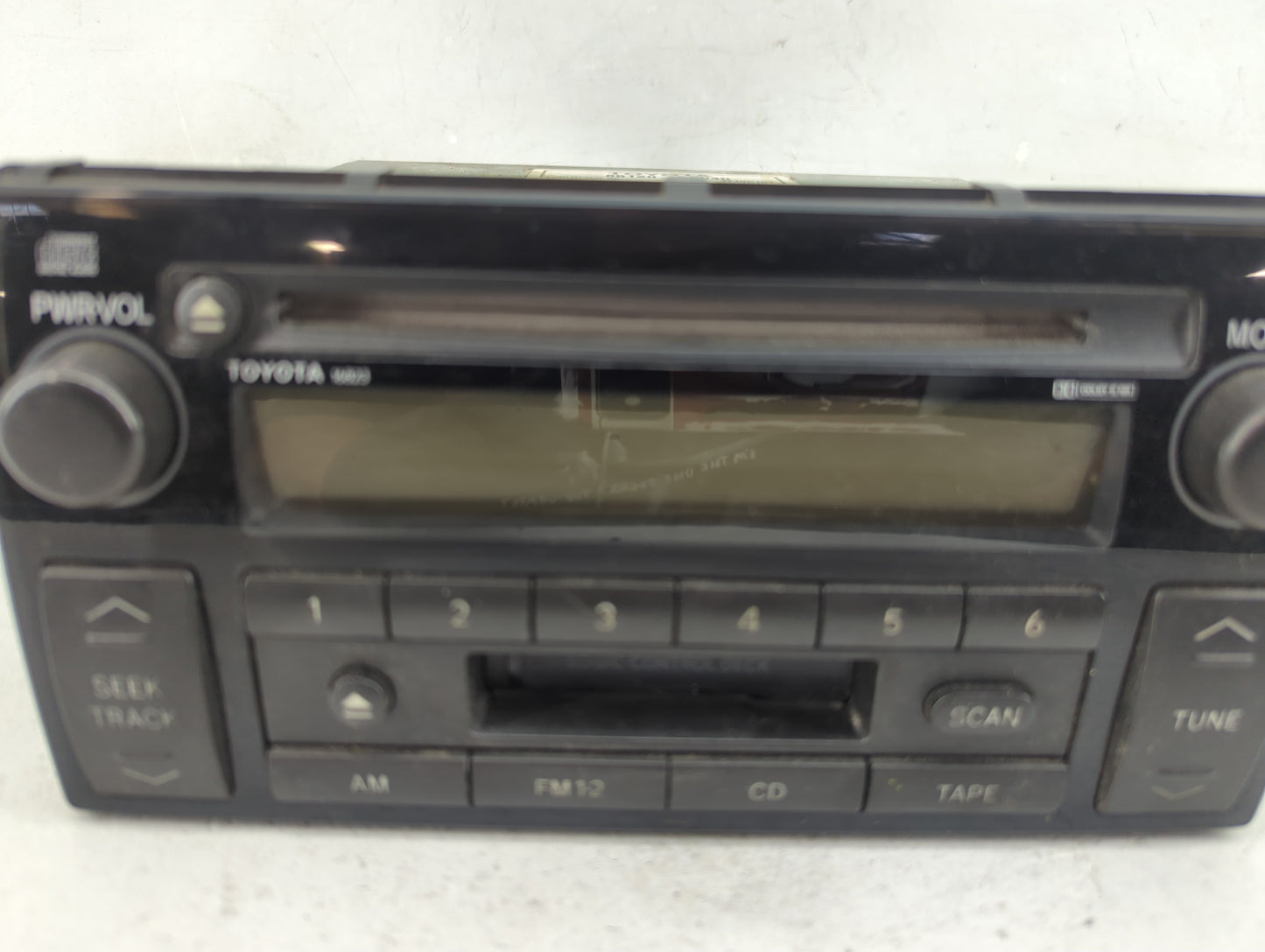 2002-2004 Toyota Camry Radio AM FM Cd Player Receiver Replacement P/N:86120-AA040 122000-3210C101 Fits Fits 2002 2003 2004 O