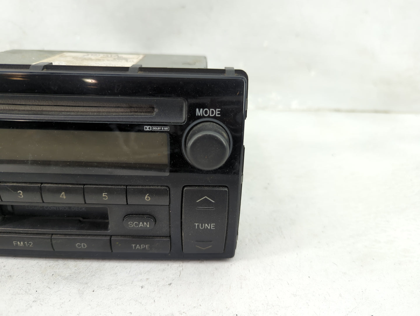 2002-2004 Toyota Camry Radio AM FM Cd Player Receiver Replacement P/N:86120-AA040 122000-3210C101 Fits Fits 2002 2003 2004 O