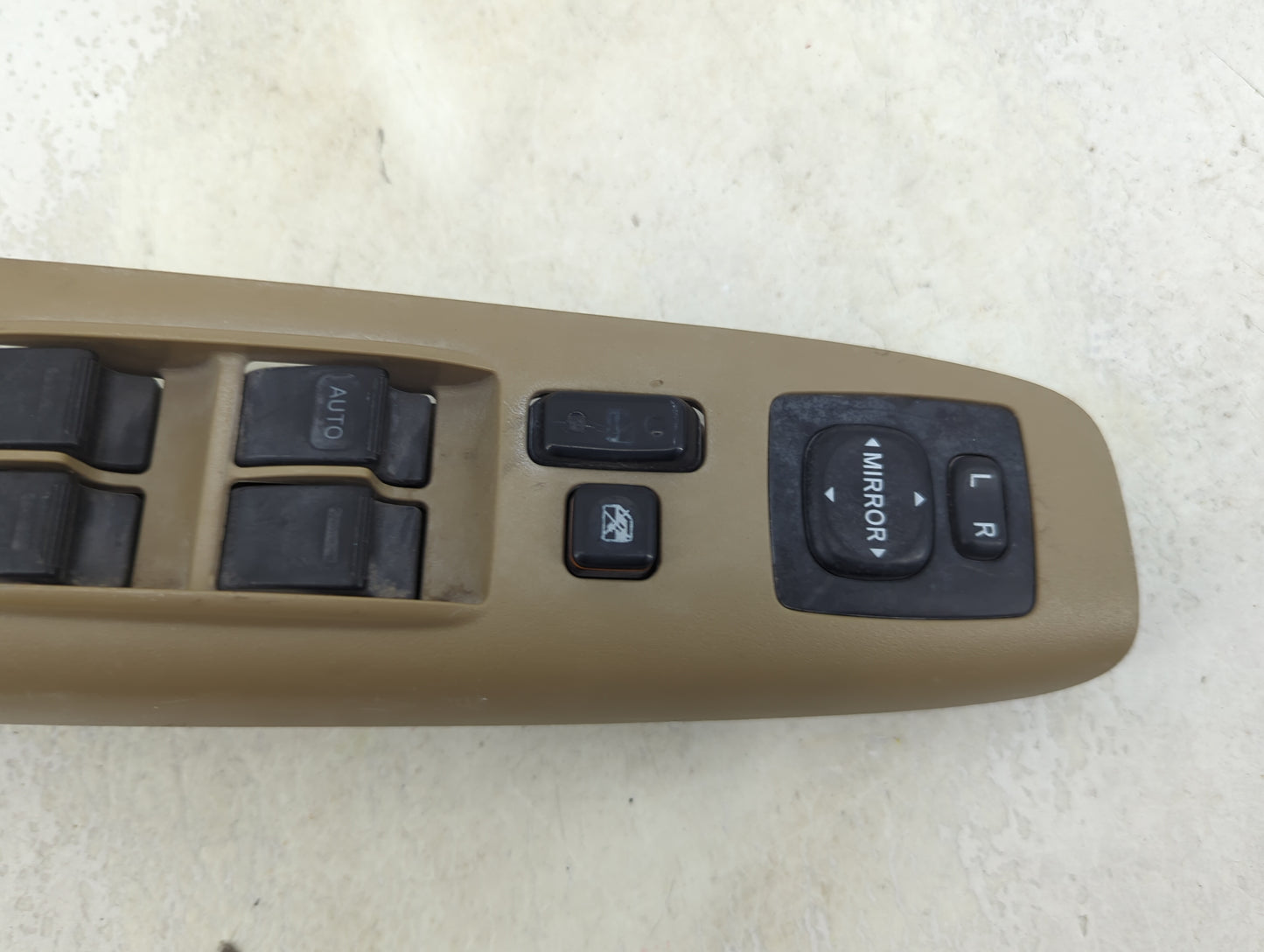 2004 Toyota Camry Master Power Window Switch Replacement Driver Side Left Fits OEM Used Auto Parts - Oemusedautoparts1.com