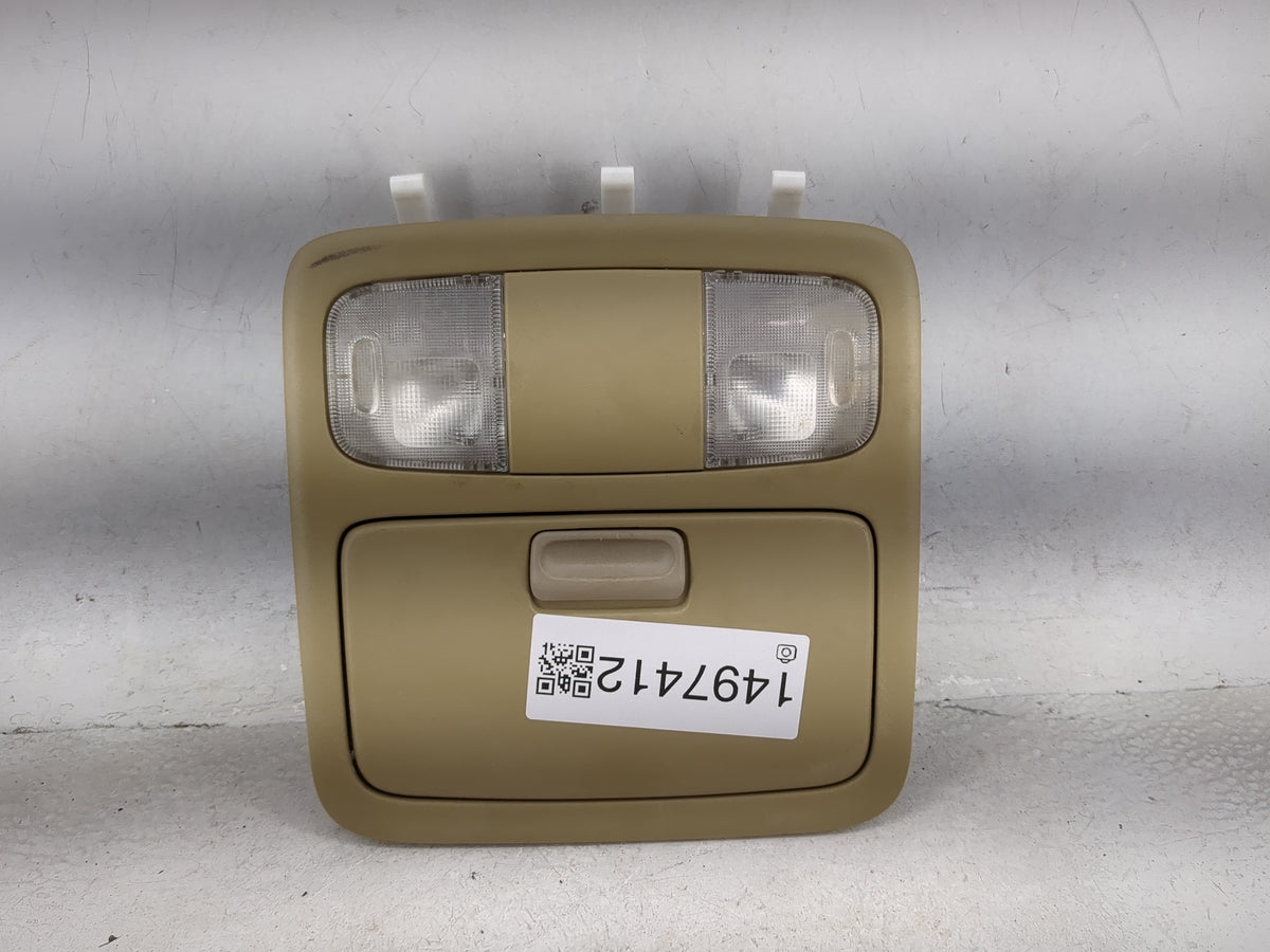 2004 Toyota Camry Overhead Roof Console Tan - Oemusedautoparts1.com