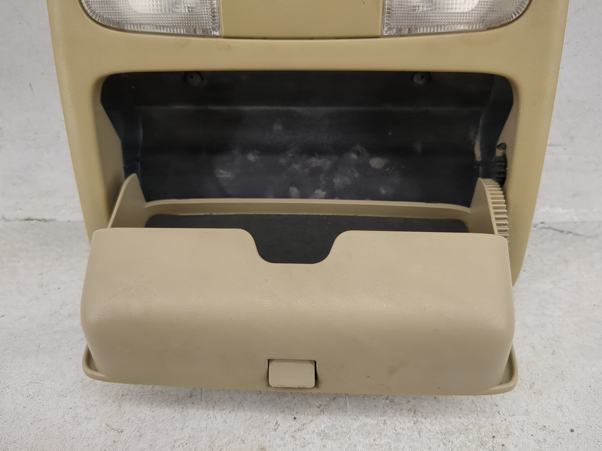2004 Toyota Camry Overhead Roof Console Tan - Oemusedautoparts1.com