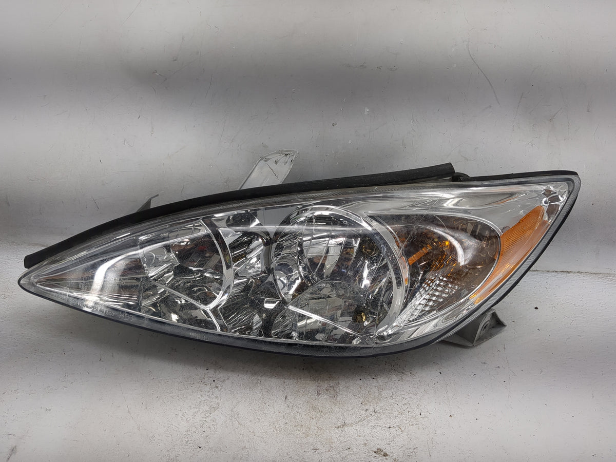 2002-2004 Toyota Camry Driver Left Oem Head Light Headlight Lamp 1499640 - Oemusedautoparts1.com