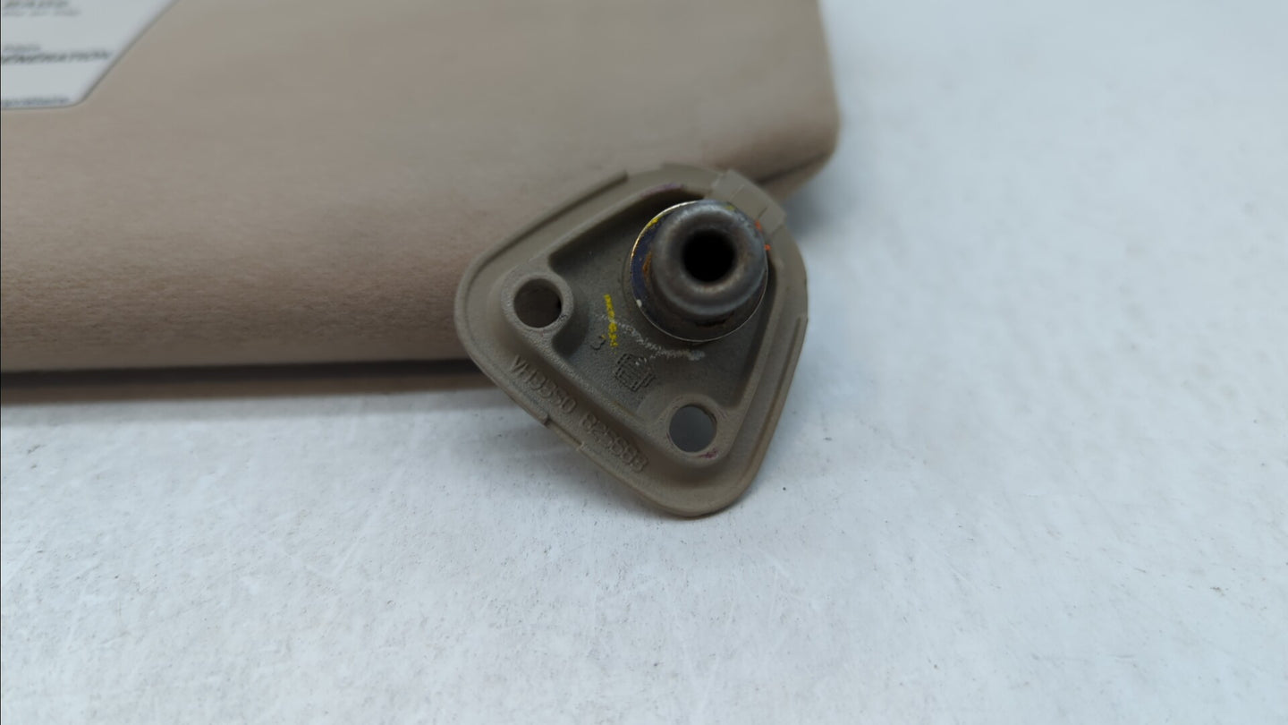 2002-2006 Toyota Camry Sun Visor Shade Replacement Passenger Right Mirror Fits Fits 2002 2003 2004 2005 2006 OEM Used Auto P