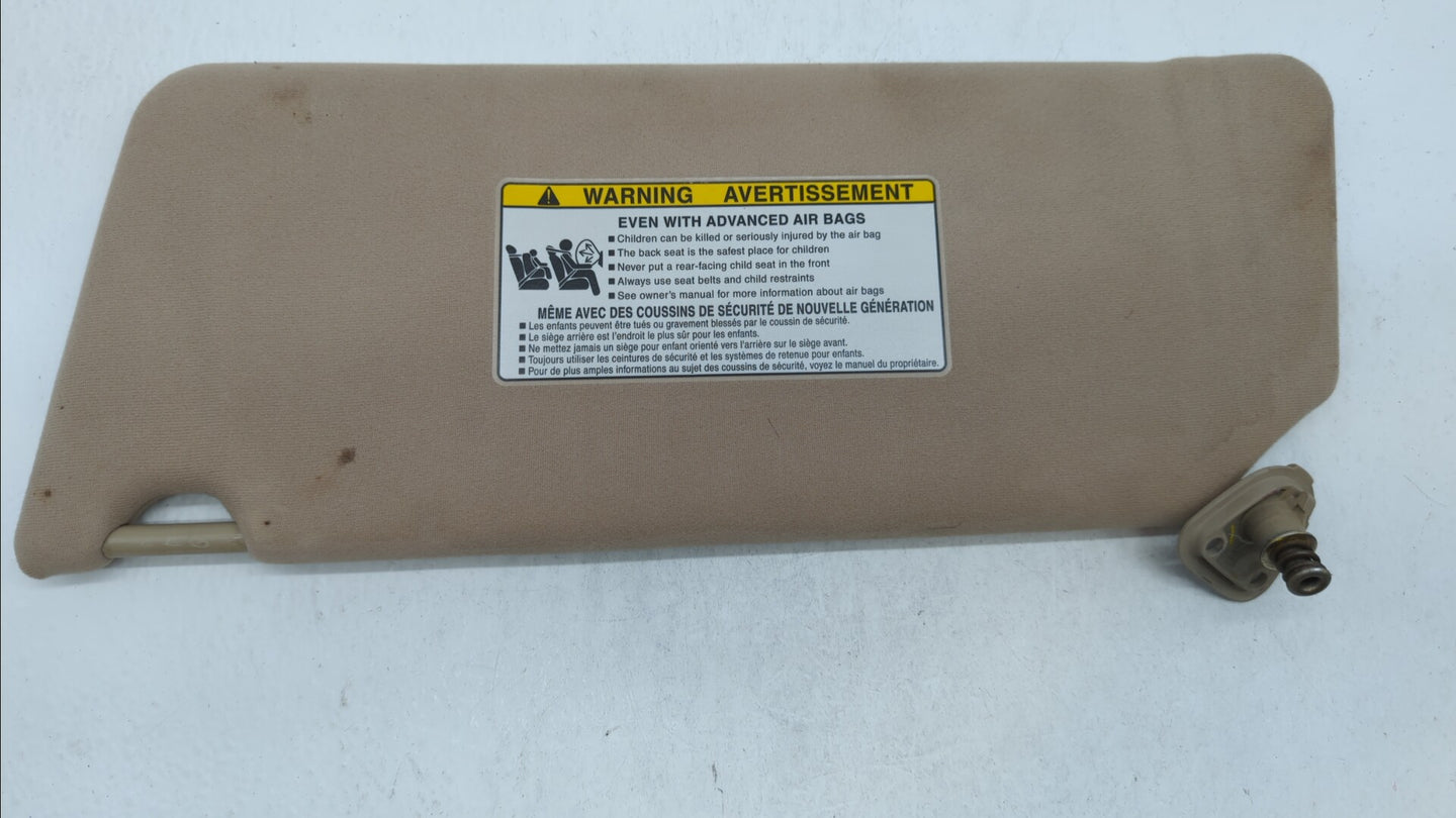 2002-2006 Toyota Camry Sun Visor Shade Replacement Passenger Right Mirror Fits Fits 2002 2003 2004 2005 2006 OEM Used Auto P