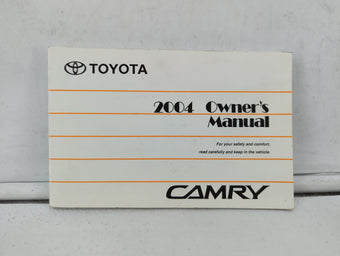 compare product 2004 Toyota Camry Owners Manual Book Guide OEM Used Auto Parts