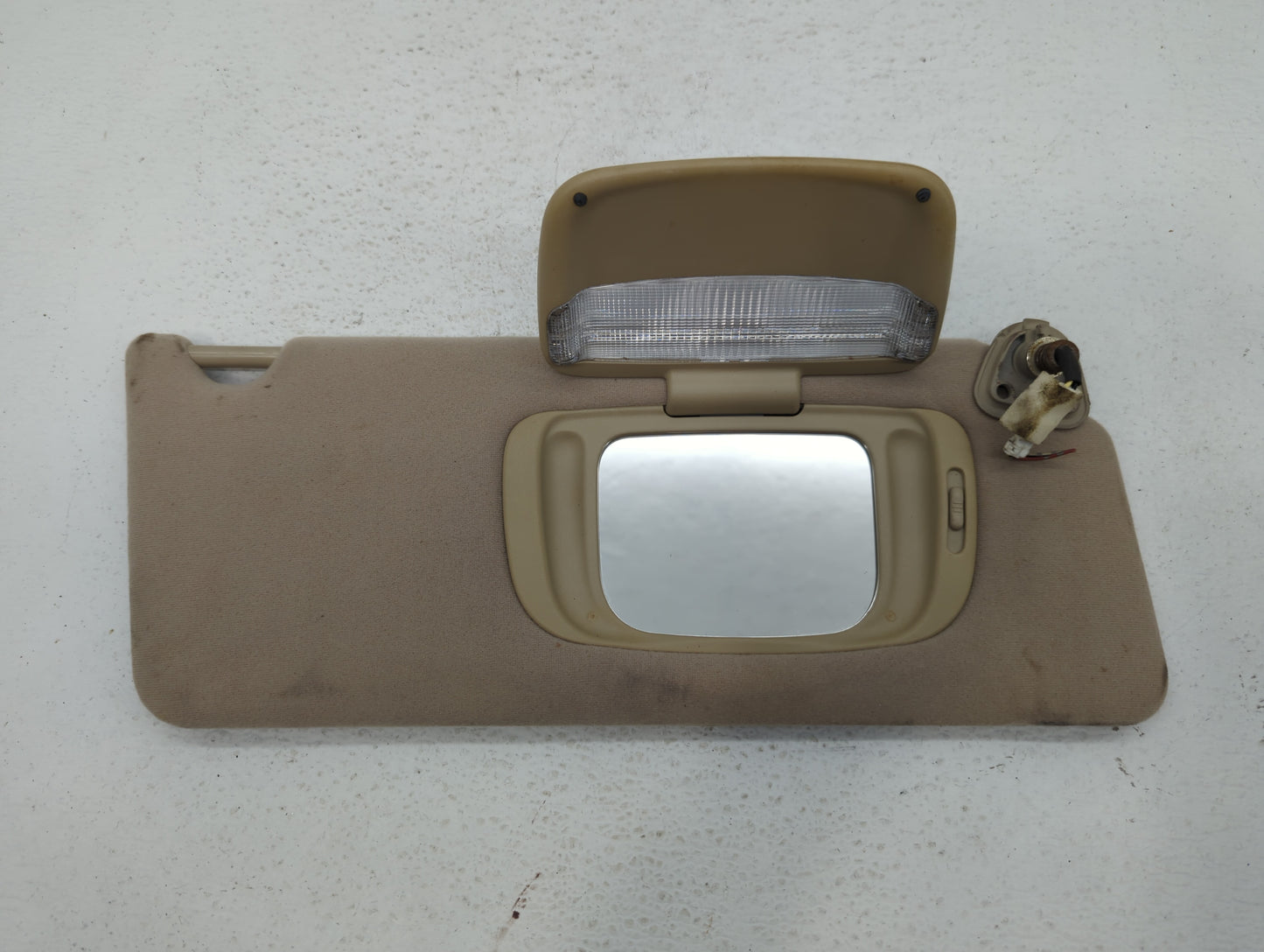 2002-2006 Toyota Camry Sun Visor Shade Replacement Passenger Right Mirror Fits Fits 2002 2003 2004 2005 2006 OEM Used Auto P