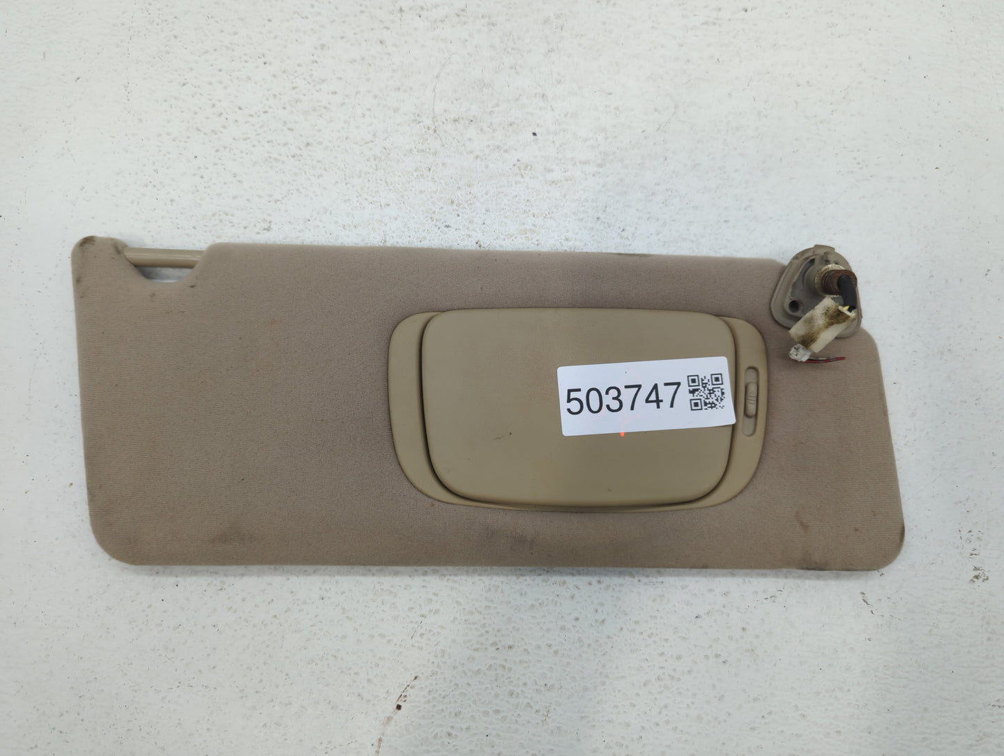 2002-2006 Toyota Camry Sun Visor Shade Replacement Passenger Right Mirror Fits Fits 2002 2003 2004 2005 2006 OEM Used Auto P