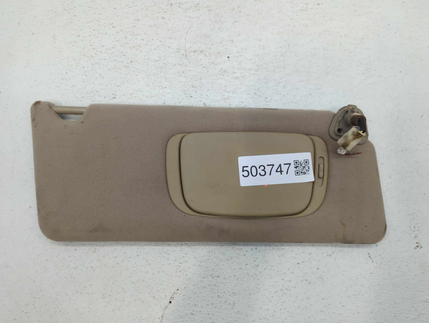 2002-2006 Toyota Camry Sun Visor Shade Replacement Passenger Right Mirror Fits Fits 2002 2003 2004 2005 2006 OEM Used Auto P