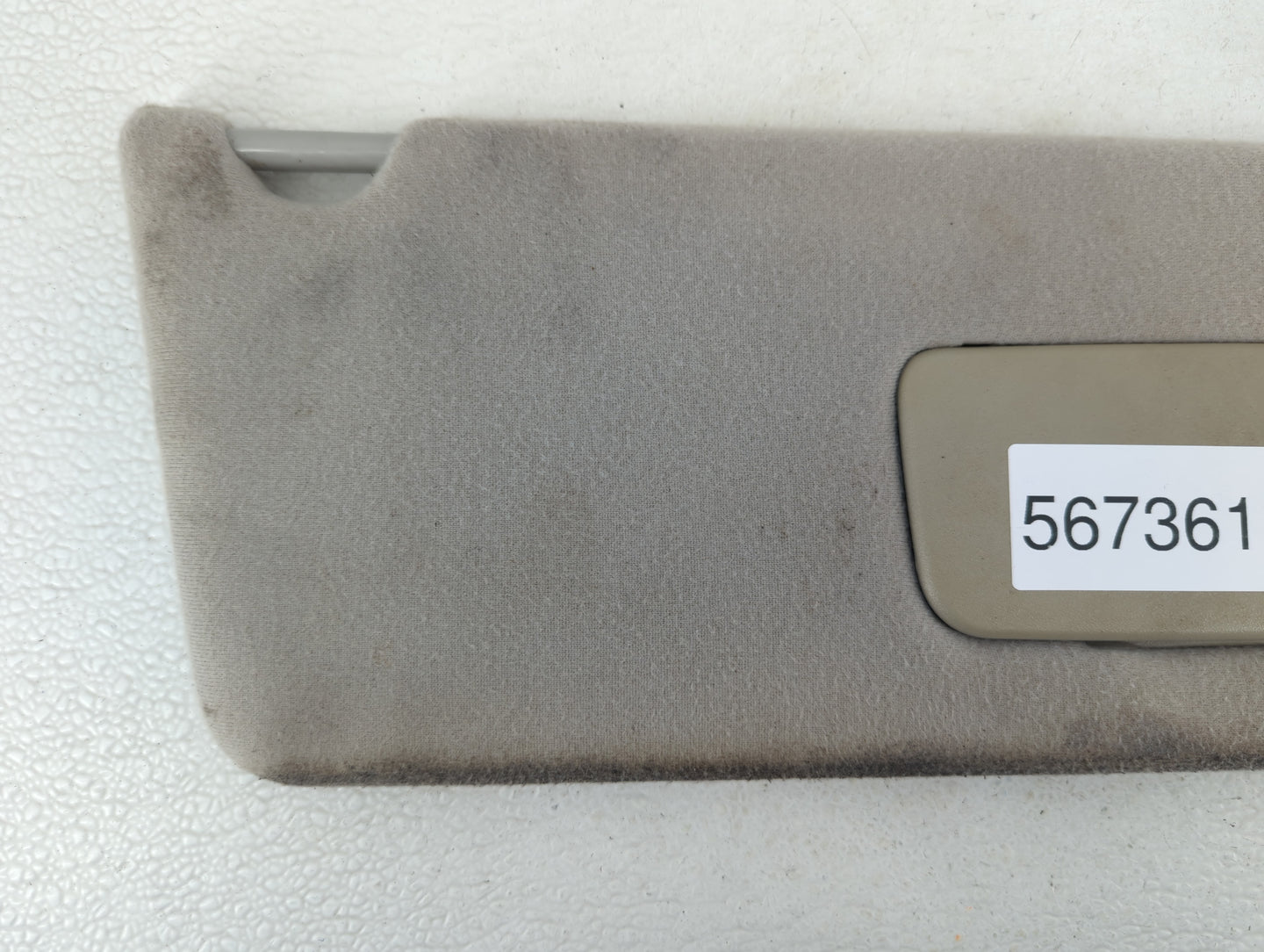 2002-2006 Toyota Camry Sun Visor Shade Replacement Passenger Right Mirror Fits Fits 2002 2003 2004 2005 2006 OEM Used Auto P