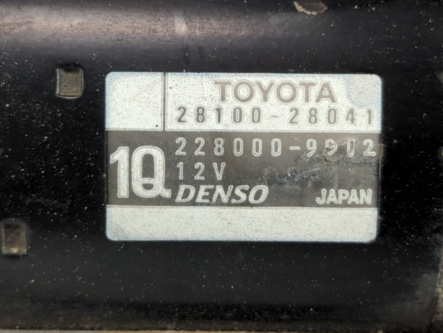 2002-2006 Toyota Camry Car Starter Motor Solenoid OEM P/N:228000-9902 28100-28041 Fits Fits 2002 2003 2004 2005 2006 2007 OE