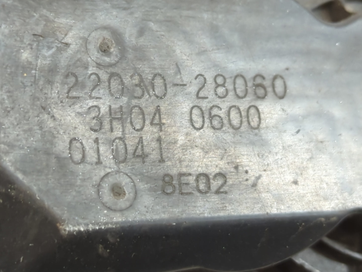 2004-2006 Toyota Camry Throttle Body P/N:093005 3 3S4G-AD Fits Fits 2004 2005 2006 2007 OEM Used Auto Parts - Oemusedautopar