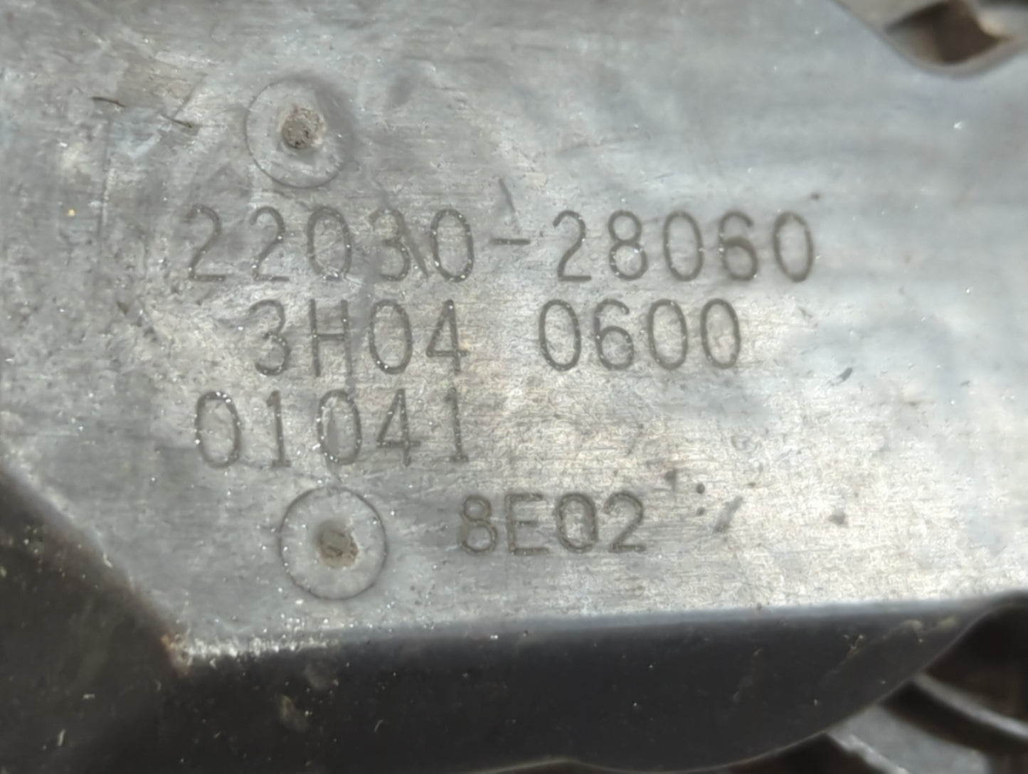 2004-2006 Toyota Camry Throttle Body P/N:093005 3 3S4G-AD Fits Fits 2004 2005 2006 2007 OEM Used Auto Parts - Oemusedautopar