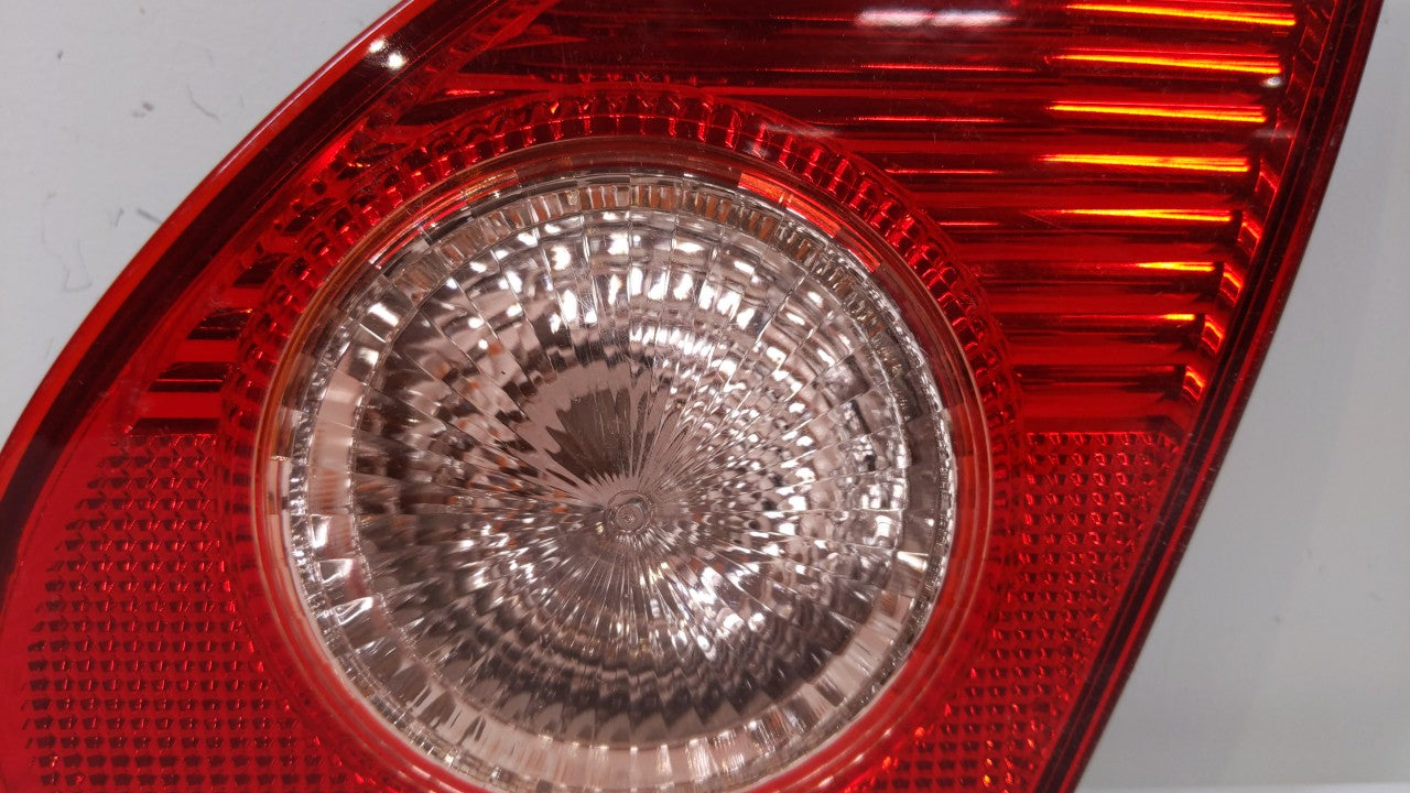2003-2008 Toyota Corolla Tail Light Assembly Passenger Right OEM Fits Fits 2003 2004 2005 2006 2007 2008 OEM Used Auto Parts