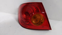2003-2004 Toyota Corolla Tail Light Assembly Driver Left OEM Fits Fits 2003 2004 OEM Used Auto Parts - Oemusedautoparts1.com