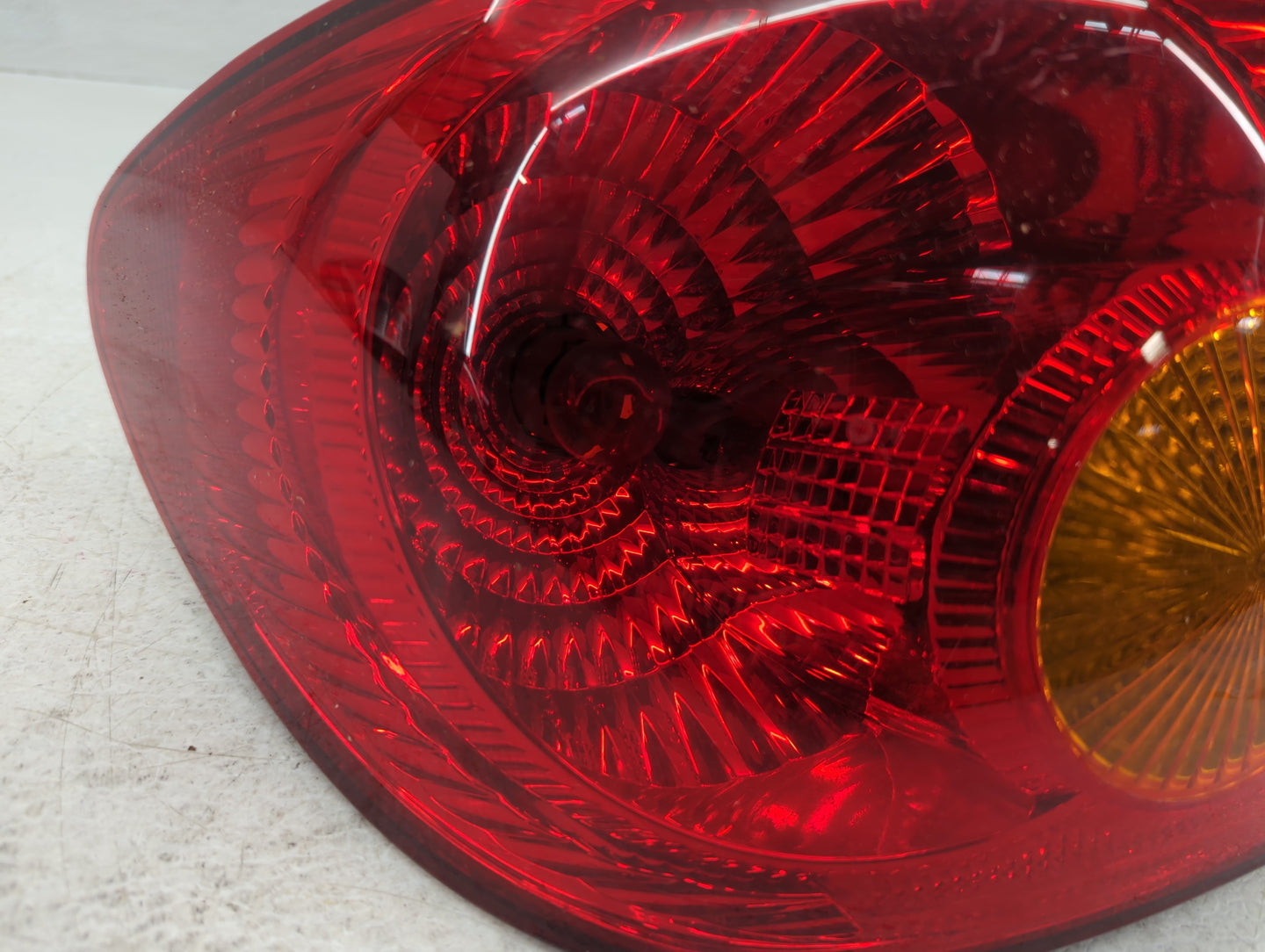 2003-2004 Toyota Corolla Tail Light Assembly Driver Left OEM Fits Fits 2003 2004 OEM Used Auto Parts - Oemusedautoparts1.com
