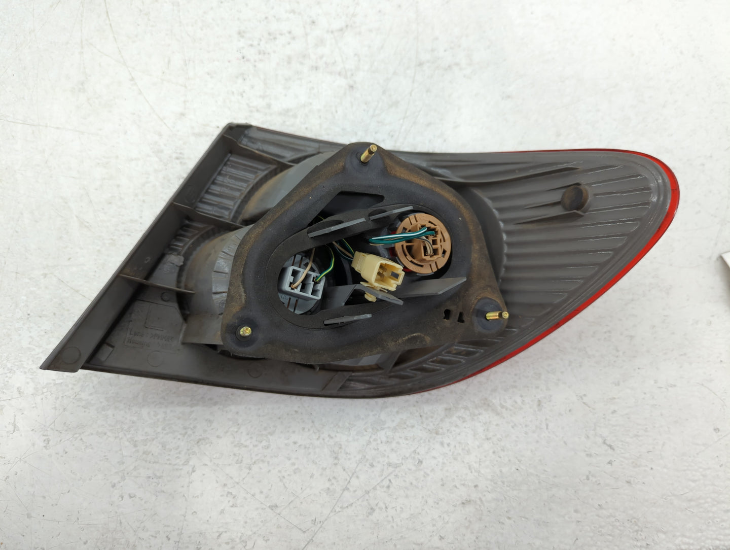 2003-2004 Toyota Corolla Tail Light Assembly Driver Left OEM Fits Fits 2003 2004 OEM Used Auto Parts - Oemusedautoparts1.com
