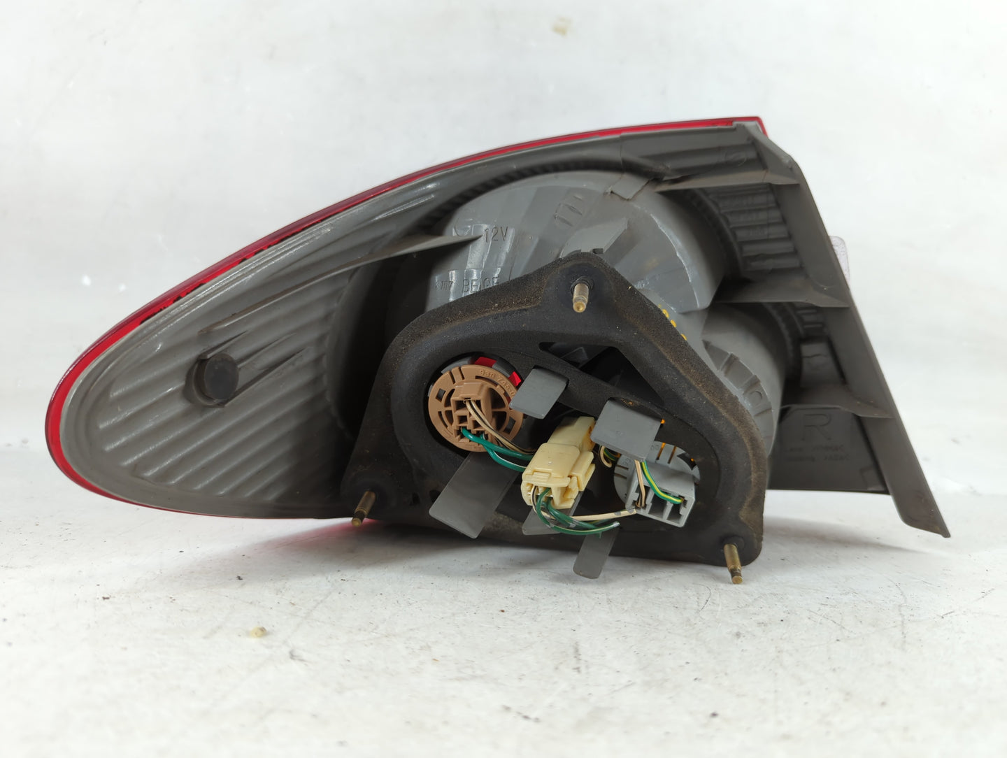 2003-2004 Toyota Corolla Tail Light Assembly Passenger Right OEM Fits Fits 2003 2004 OEM Used Auto Parts - Oemusedautoparts1