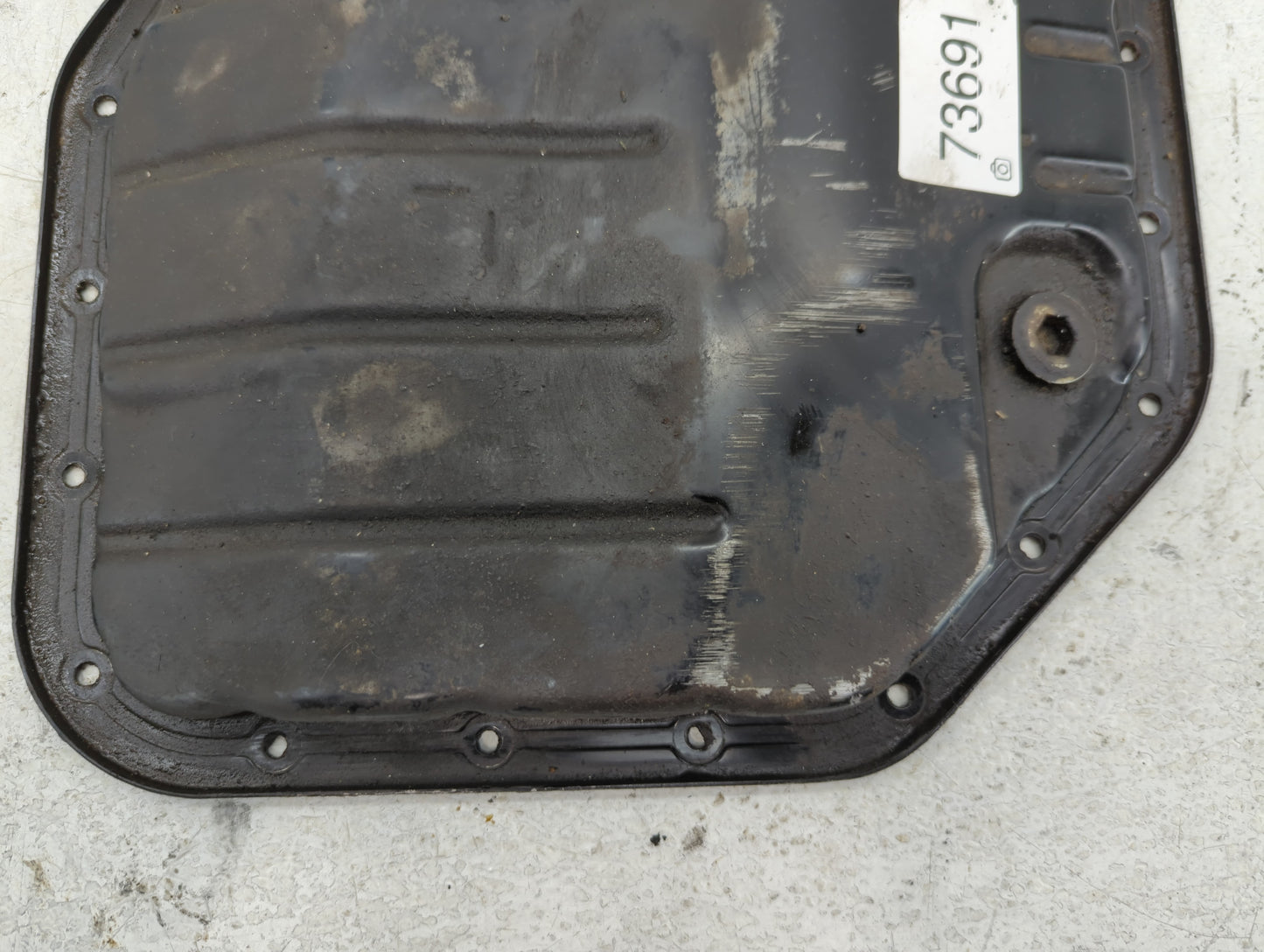 2000-2005 Toyota Echo Engine Oil Pan Fits OEM Used Auto Parts - Oemusedautoparts1.com