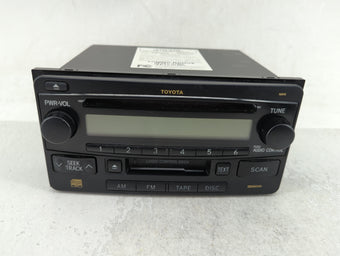 compare product 2004-2007 Toyota Highlander Radio AM FM Cd Player Receiver Replacement P/N:86120-52241 Fits Fits 2003 2004 2005 2006 2007 OEM Used Auto Parts