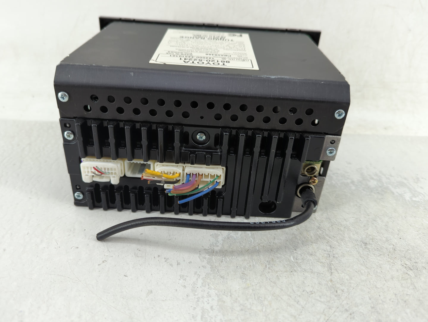 2004-2007 Toyota Highlander Radio AM FM Cd Player Receiver Replacement P/N:86120-52241 Fits Fits 2003 2004 2005 2006 2007 OE
