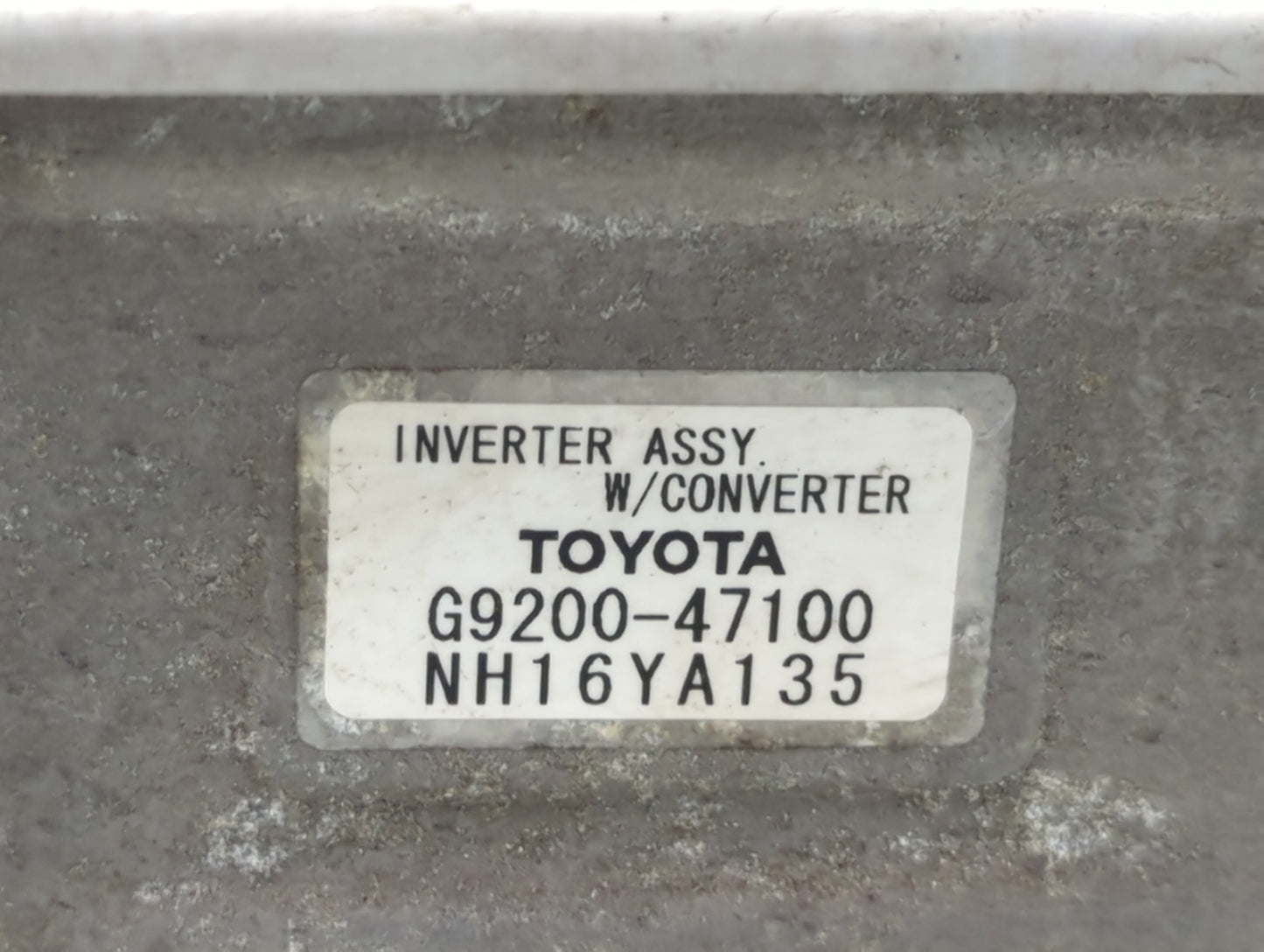 2004 Prius Ac Dc Power Control Module Accessory Computer Power Inverter - Oemusedautoparts1.com