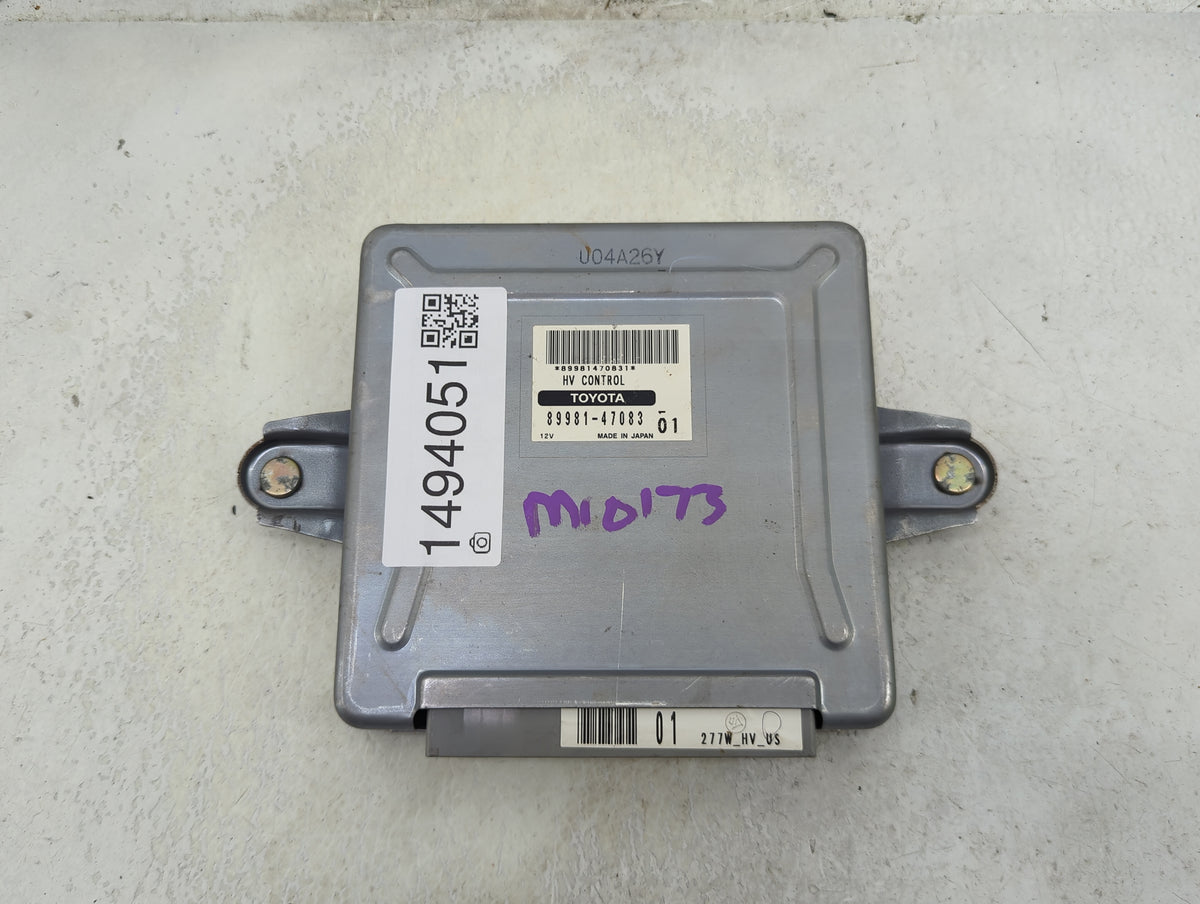 2004-2004 Toyota Prius Electric-hybrid Control Module - Oemusedautoparts1.com