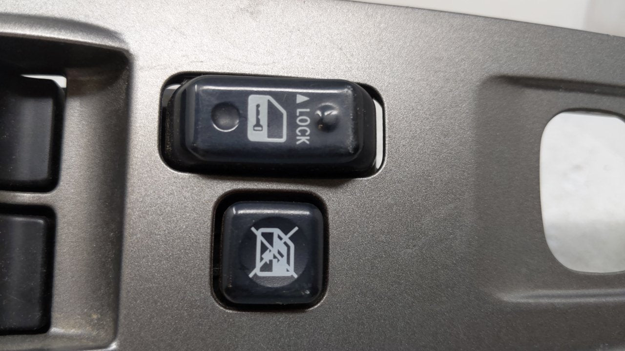 2004 Toyota Prius Master Power Window Switch Replacement Driver Side Left Fits OEM Used Auto Parts - Oemusedautoparts1.com