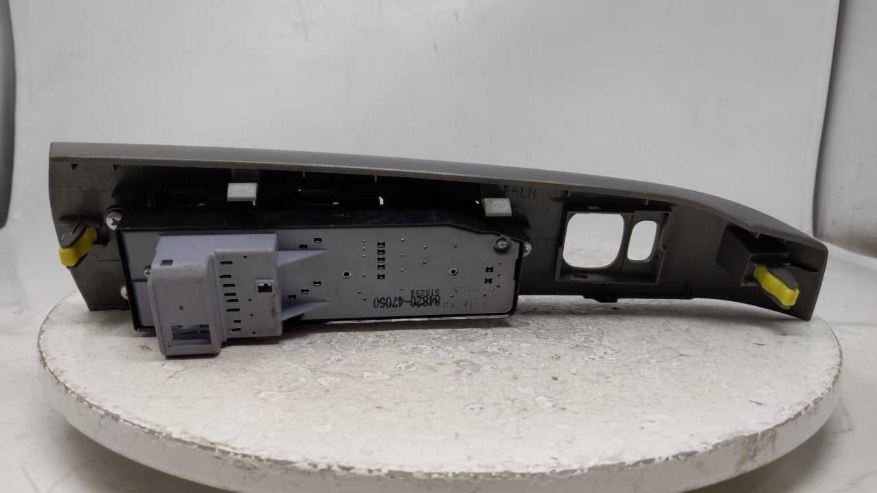 2004 Toyota Prius Master Power Window Switch Replacement Driver Side Left Fits OEM Used Auto Parts - Oemusedautoparts1.com