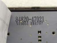 2004-2009 Toyota Prius Master Power Window Switch Replacement Driver Side Left P/N:74231-47090 84820-47021 Fits OEM Used Aut