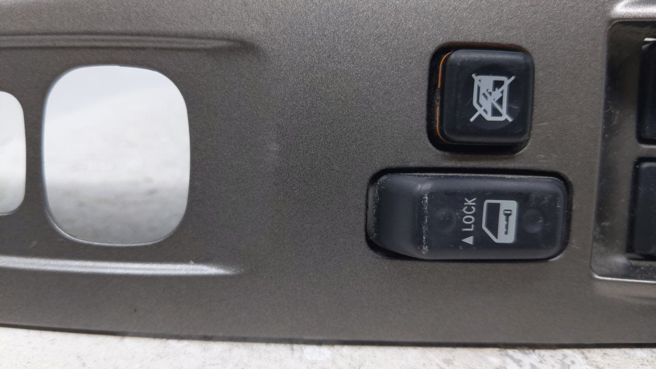 2004 Toyota Prius Master Power Window Switch Replacement Driver Side Left Fits OEM Used Auto Parts - Oemusedautoparts1.com