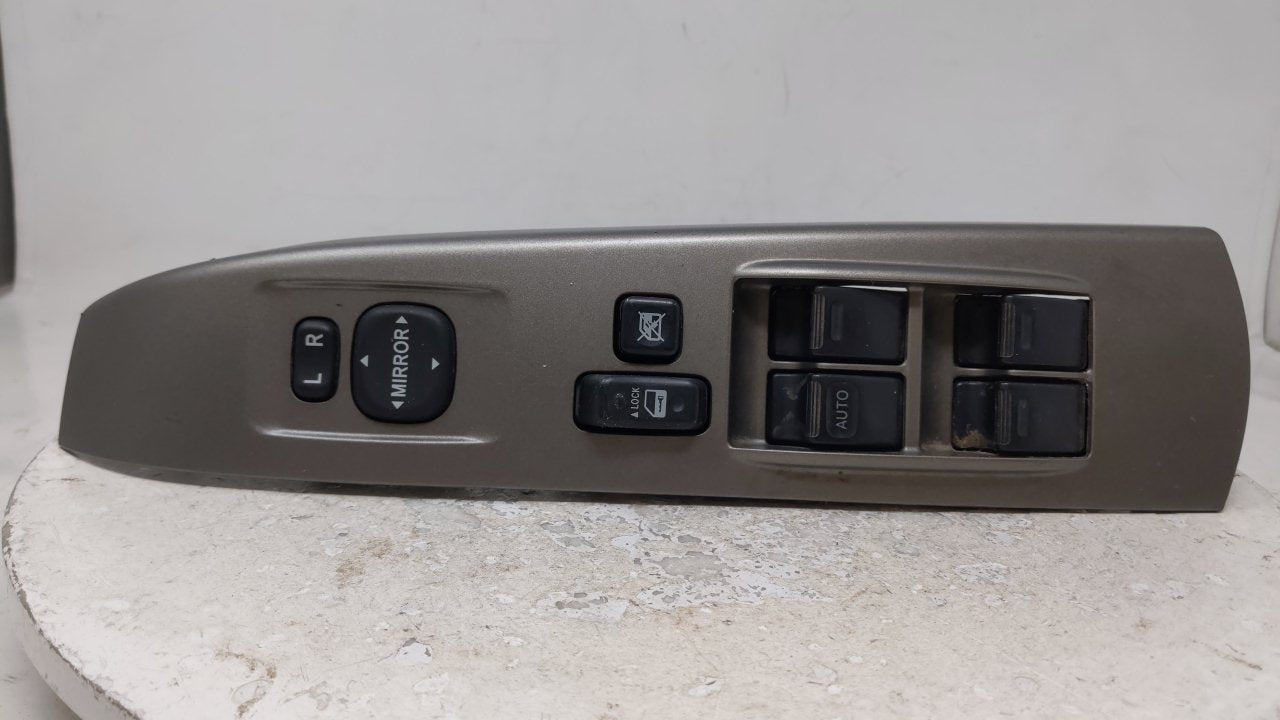2004 Toyota Prius Master Power Window Switch Replacement Driver Side Left Fits OEM Used Auto Parts - Oemusedautoparts1.com