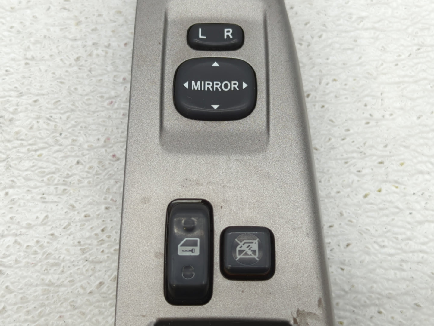 2004 Toyota Prius Master Power Window Switch Replacement Driver Side Left Fits OEM Used Auto Parts - Oemusedautoparts1.com